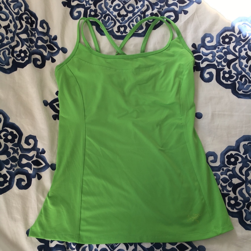 Arc’teryx Senna Lime Green Tank Top